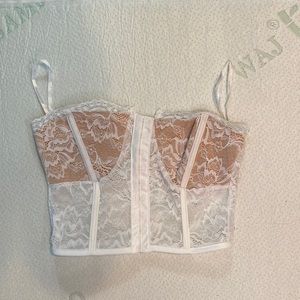 Corset lingerie top